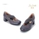 Iris Corolla Releve Cross Strap Mary Jane Shoes II(Reservation/6 Colours/Full Payment Without Shipping)